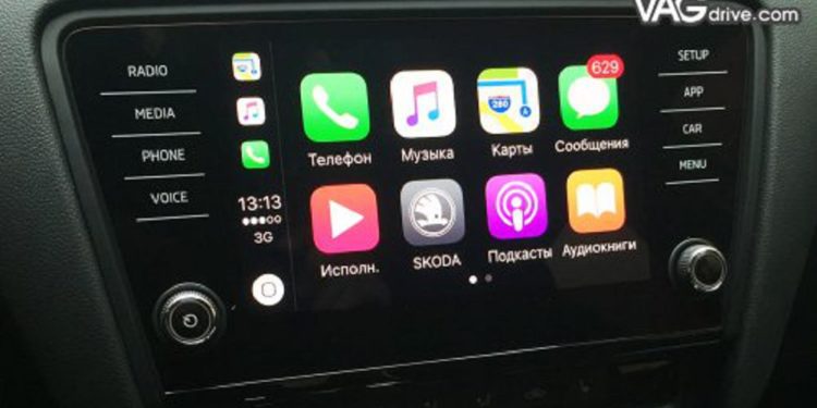 мультимедиасистемы для Skoda Octavia A7